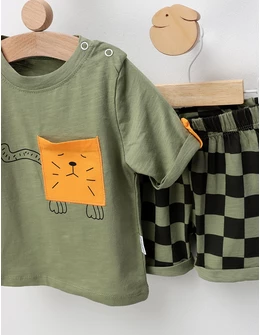 Costumas de vara, Felina si Carouri, verde