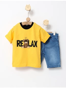 Costumas de vara Just Relax galben