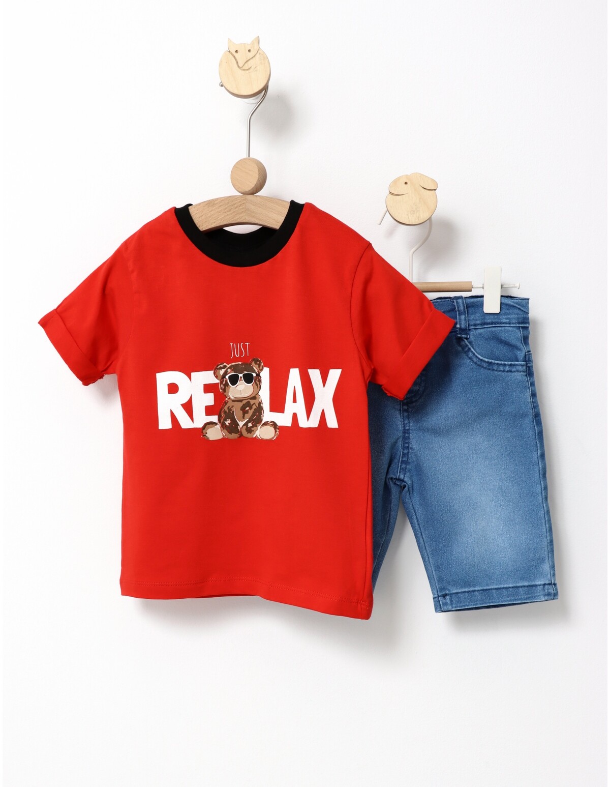 Costumas de vara Just Relax rosu