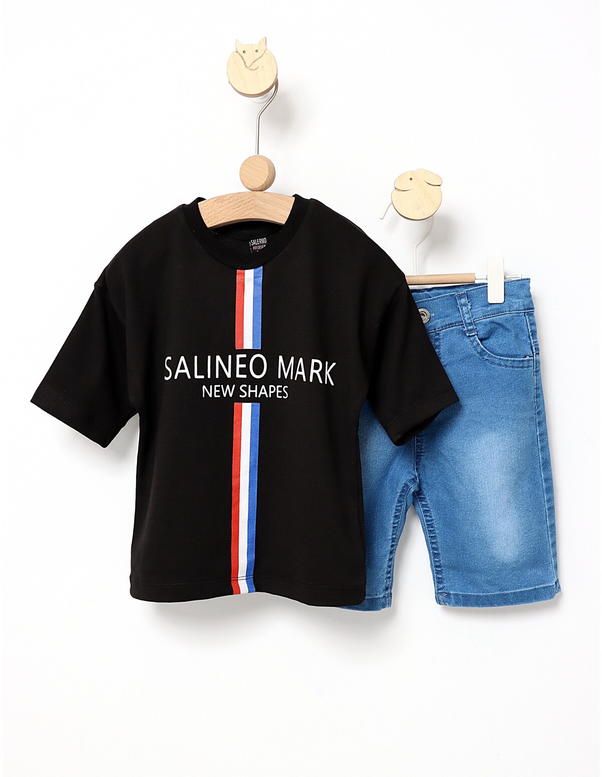 Costumas de vara New Shapes negru