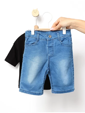 Costumas de vara New Shapes negru picture - 4