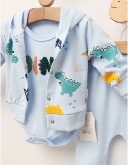 Costumas Dino World, cu blue
