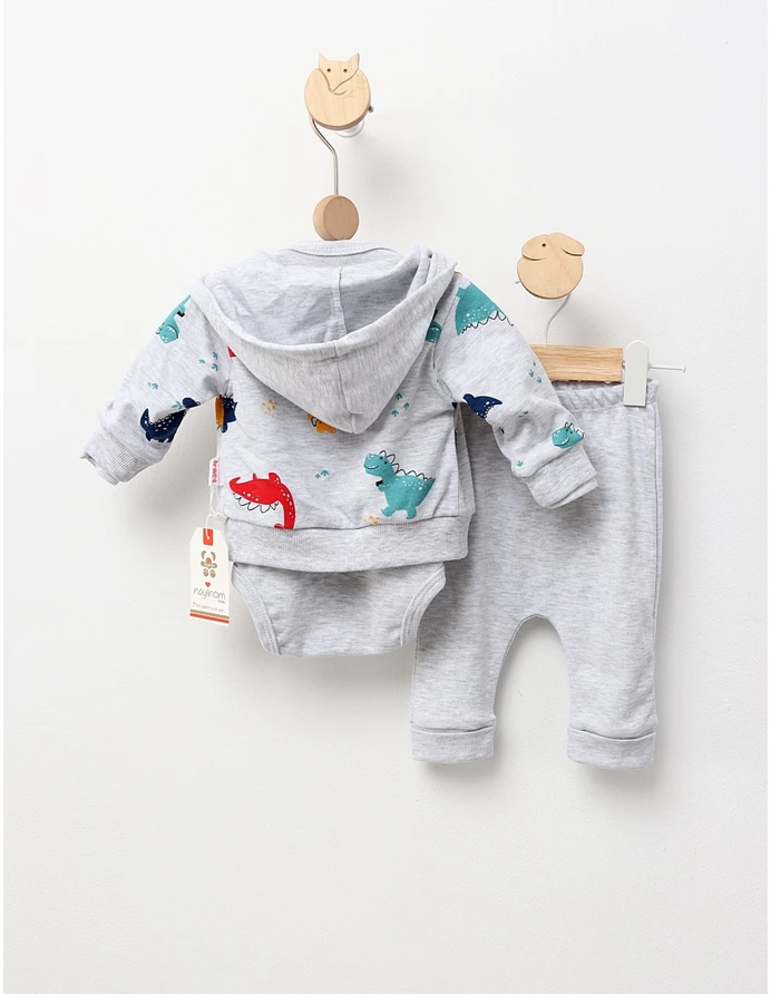 Costumas Dino World, cu gri picture - 4