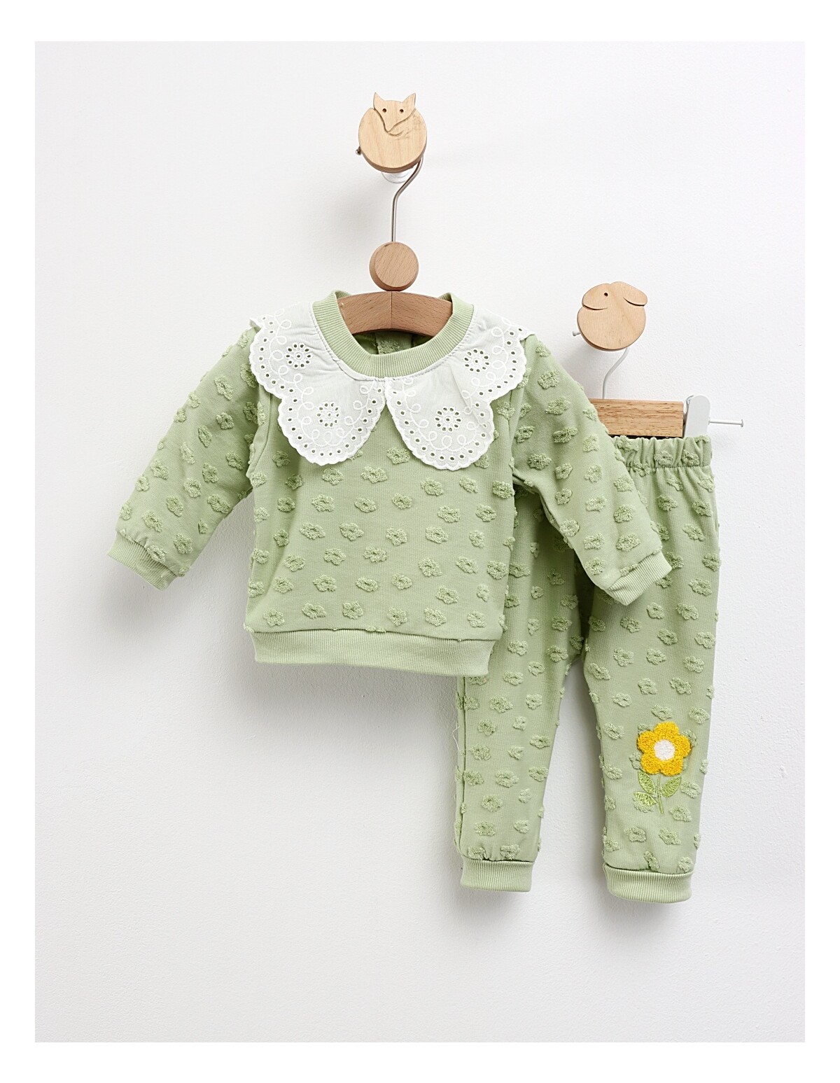 Costumas Downtown Girl, cu verde
