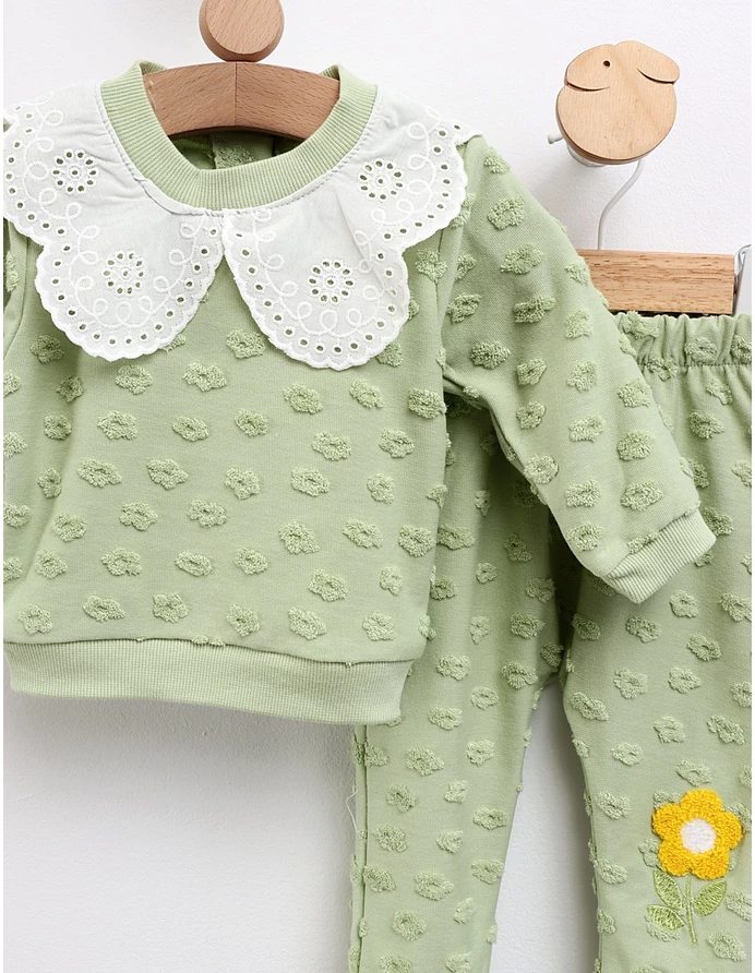 Costumas Downtown Girl, cu verde picture - 2