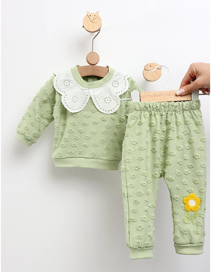 Costumas Downtown Girl, cu verde picture - 3