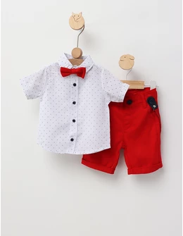 Costumas elegant Eslemix Bebe MS rosu