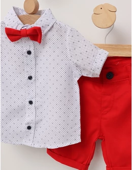 Costumas elegant Eslemix Bebe MS rosu