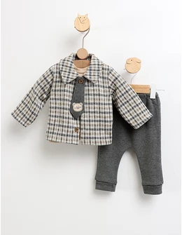 Costumas elegant premium Bebe, gri