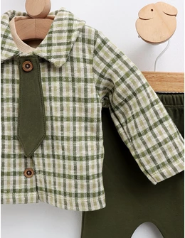 Costumas elegant premium Bebe, verde
