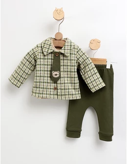 Costumas elegant premium Bebe, verde