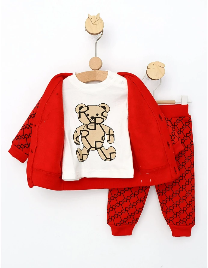 Costumas Er Bear model rosu picture - 2