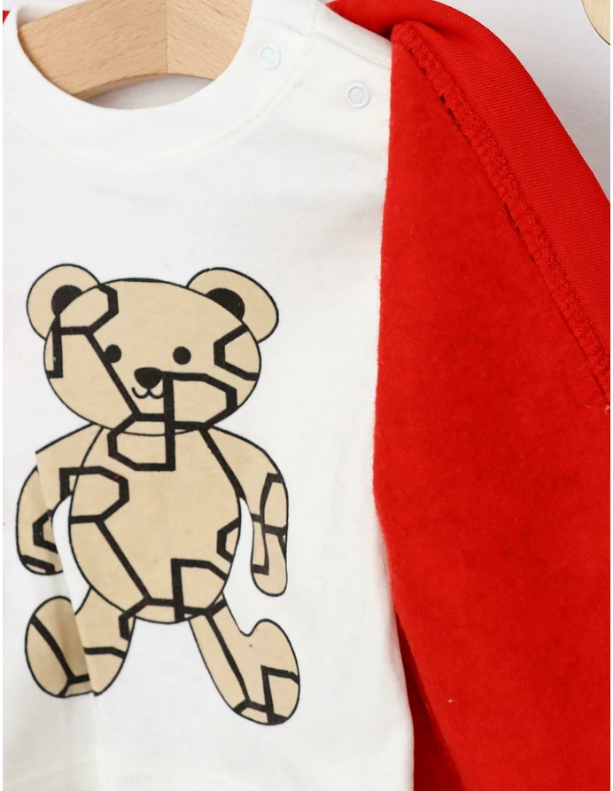 Costumas Er Bear model rosu picture - 3
