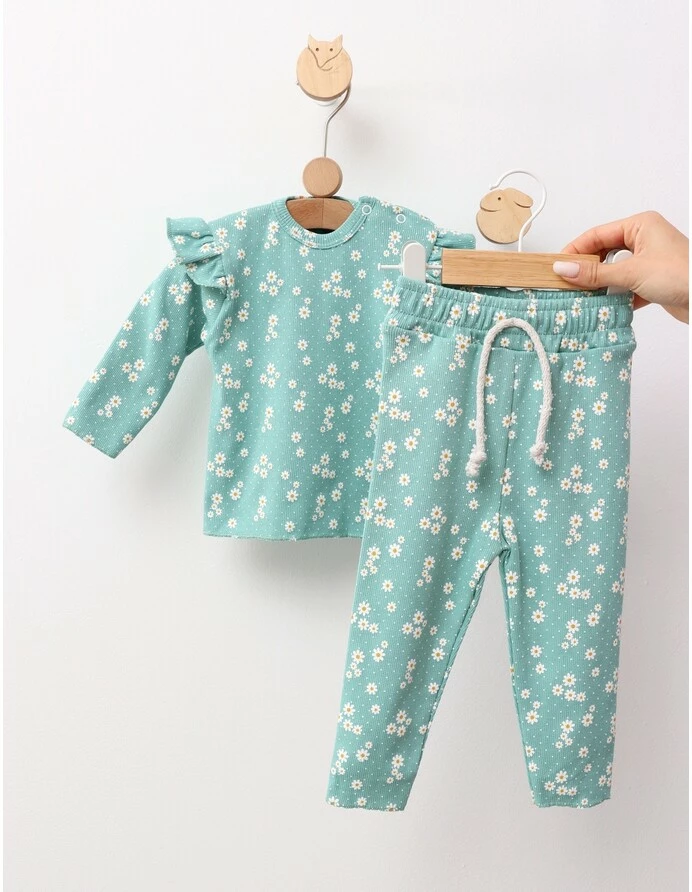 Costumas Flori de Musetel, verde picture - 3