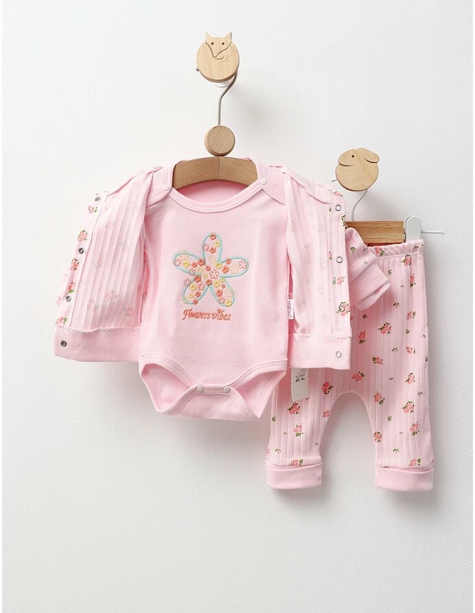 Costumas Flowers Vibes, model roz picture - 3