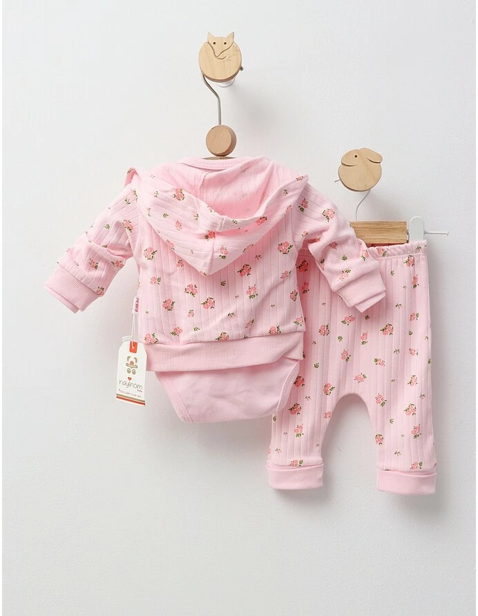 Costumas Flowers Vibes, model roz picture - 4