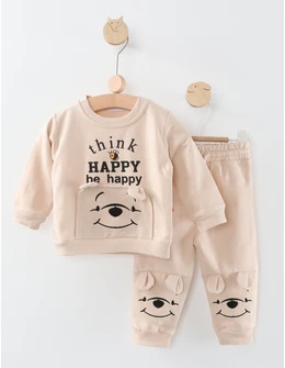Costumas Happy Winnie model crem
