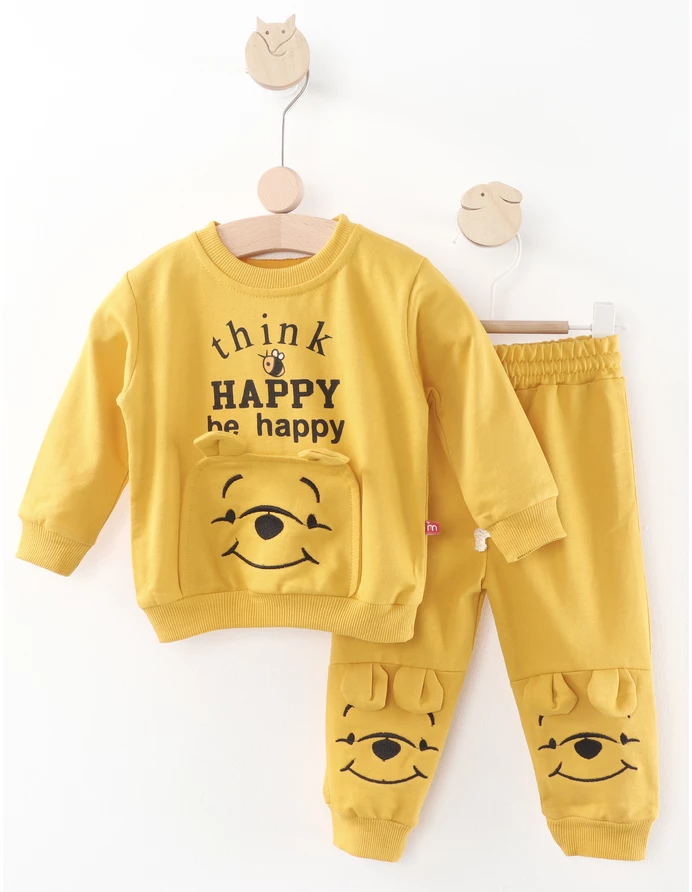 Costumas Happy Winnie model galben picture - 3