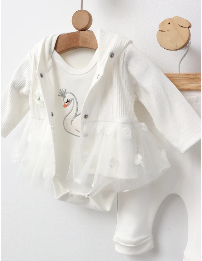 Costumas Lebada Regina, alb picture - 2