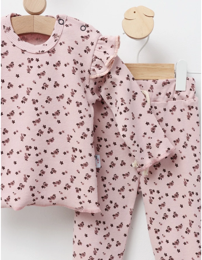 Costumas Lovely Flowers, cu roz picture - 2