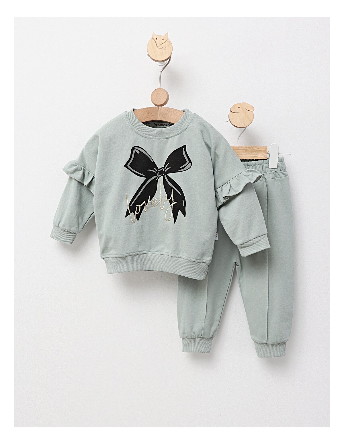 Costumas Lovely Girl, cu verde