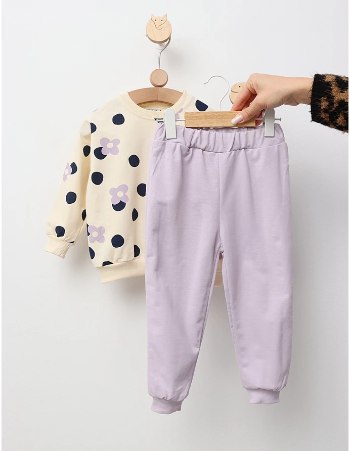 Costumas Marabella Floricele, cu mov picture - 3