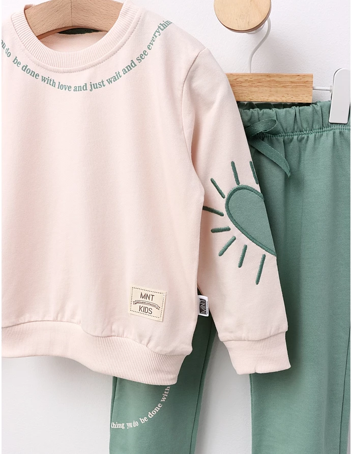 Costumas MNT KIDS model crem-verde picture - 2