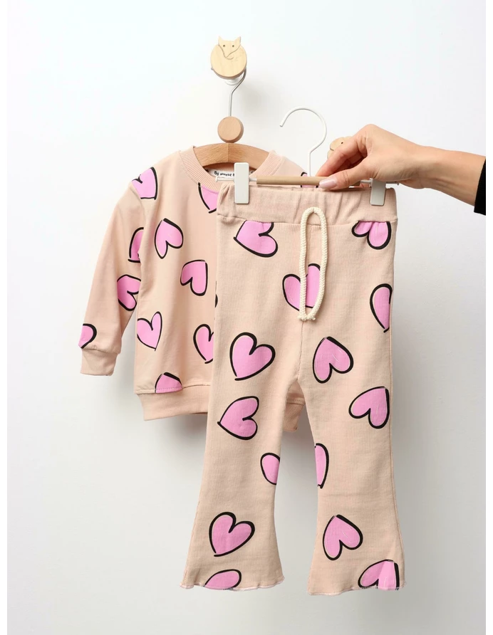 Costumas Multe Inimioare model cu bej picture - 4