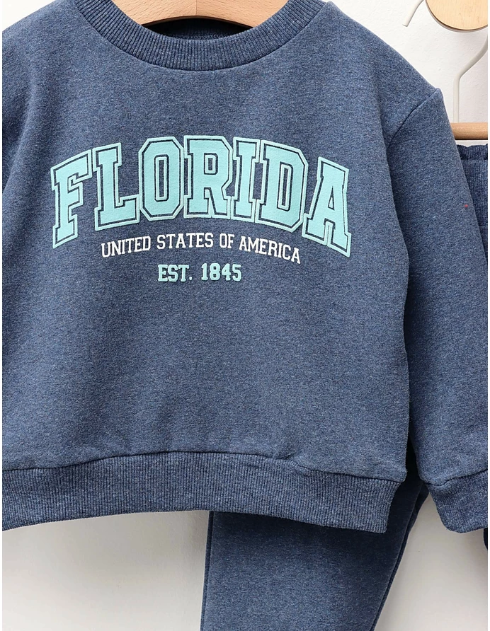 Costumas plusat USA model bleumarin picture - 2