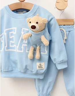 Costumas Pocket Bear, cu blue