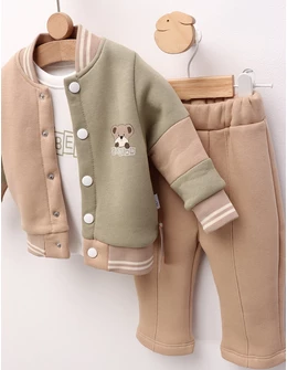 Costumas premium vatuit, Go Bear, bej-verde