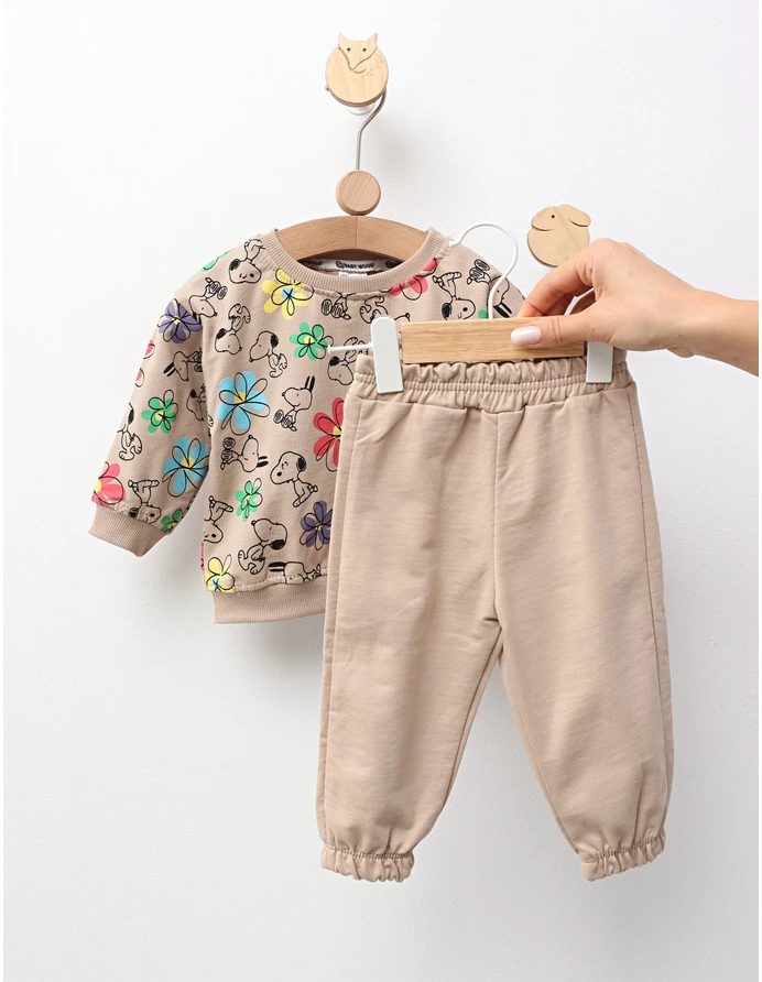 Costumas Snoopy and Flowers, crem picture - 3