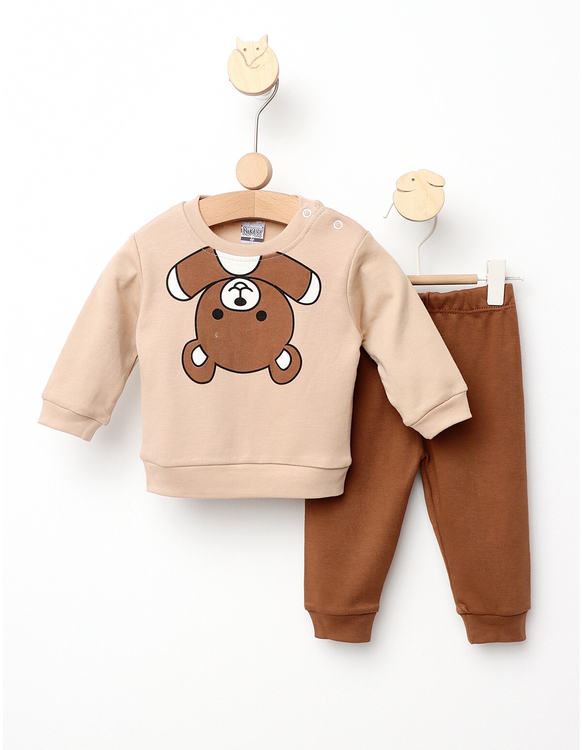 Costumas Upside Down Bear cu maro