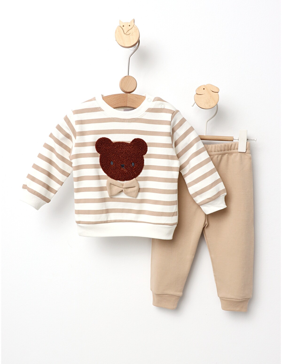 Costumas Ursuletul Zurly model bej