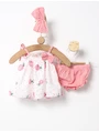Costumas vara 3 piese Ananas roz picture - 1