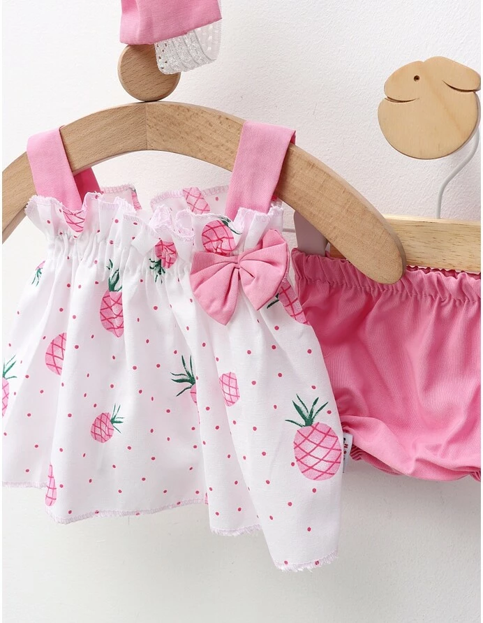 Costumas vara 3 piese Ananas roz-pal picture - 2