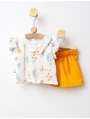 Costumas vara Flowers For Girls model cu galben picture - 1