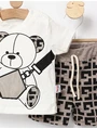 Costumas vara Lucky Bear alb-bej picture - 2