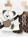 Costumas vara Lucky Bear alb-maro picture - 2