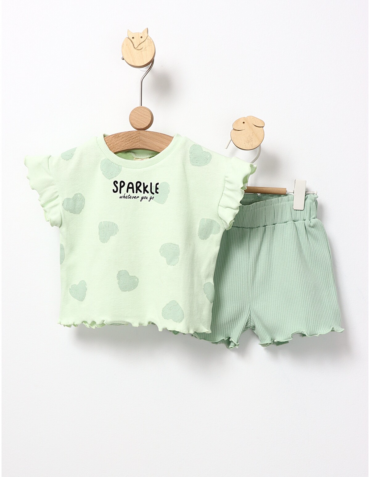 Costumas vara super lejer Sparkle verde