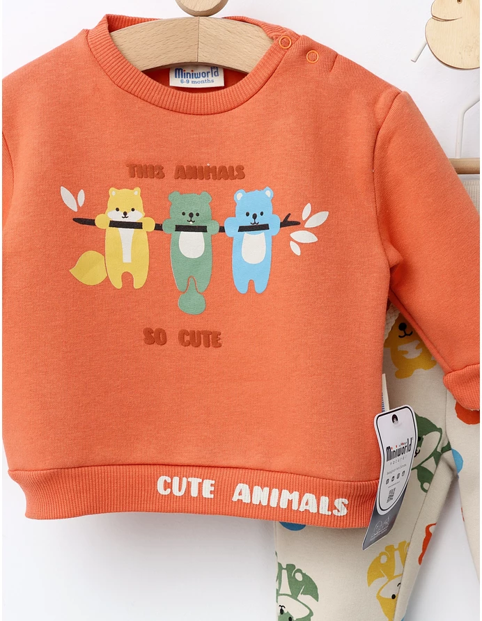 Costumas vatuit Cute Animals caramiziu picture - 2