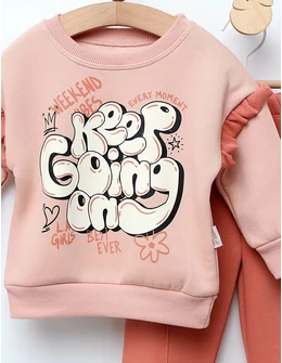 Costumas vatuit Keep Going model corai