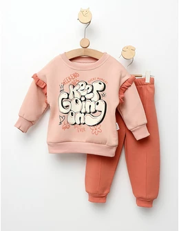 Costumas vatuit Keep Going model corai