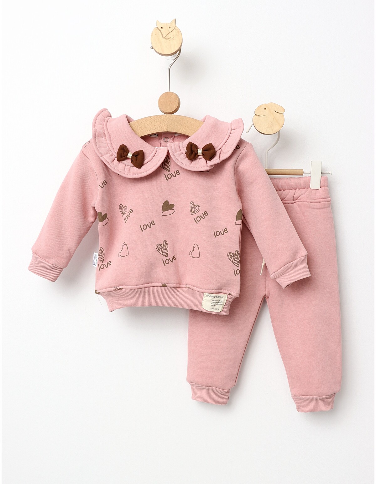 Costumas vatuit Love Love roz-prafuit