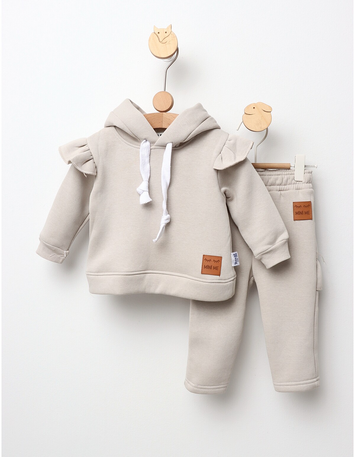 Costumas vatuit Mini Me model gri