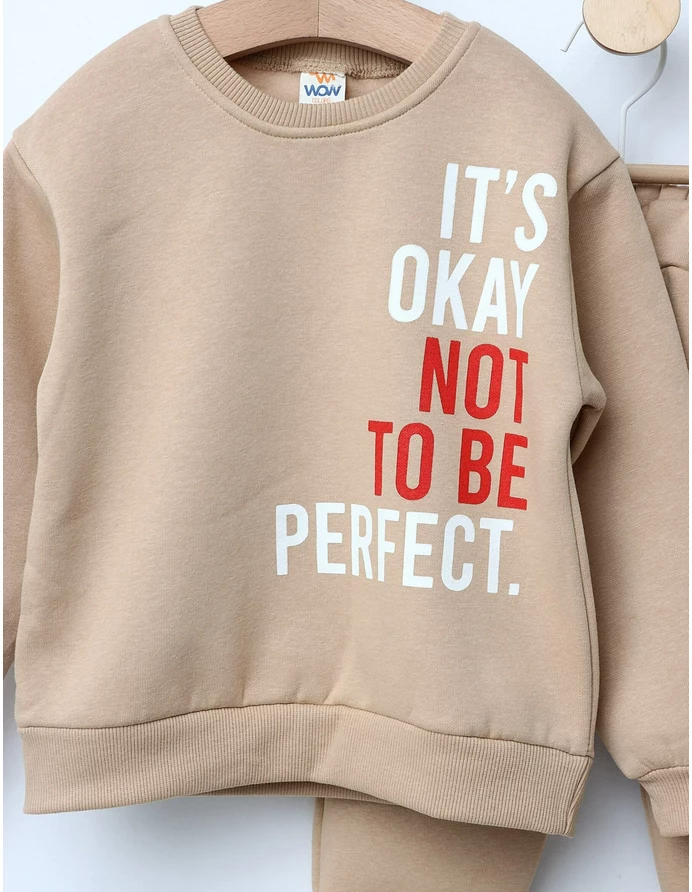 Costumas vatuit To Be Perfect bej picture - 3