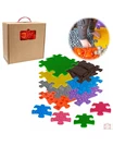 Covoras ortopedic senzorial puzzle Set Mediu 2A 1