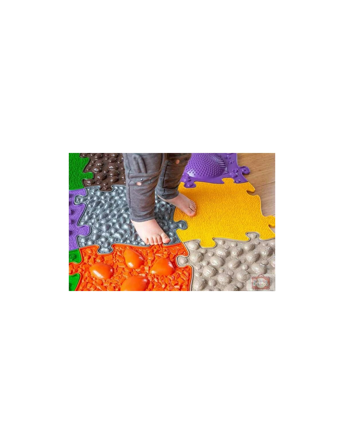 Covoras ortopedic senzorial puzzle Set Mediu 2A