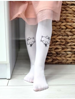 Dres Simplu Hello Kitty model alb 1