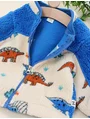 Gecuta vatuita Dino model albastru 3
